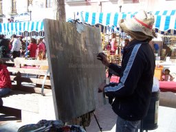 Concurso de Pintura al aire Libre en Mula 2009
